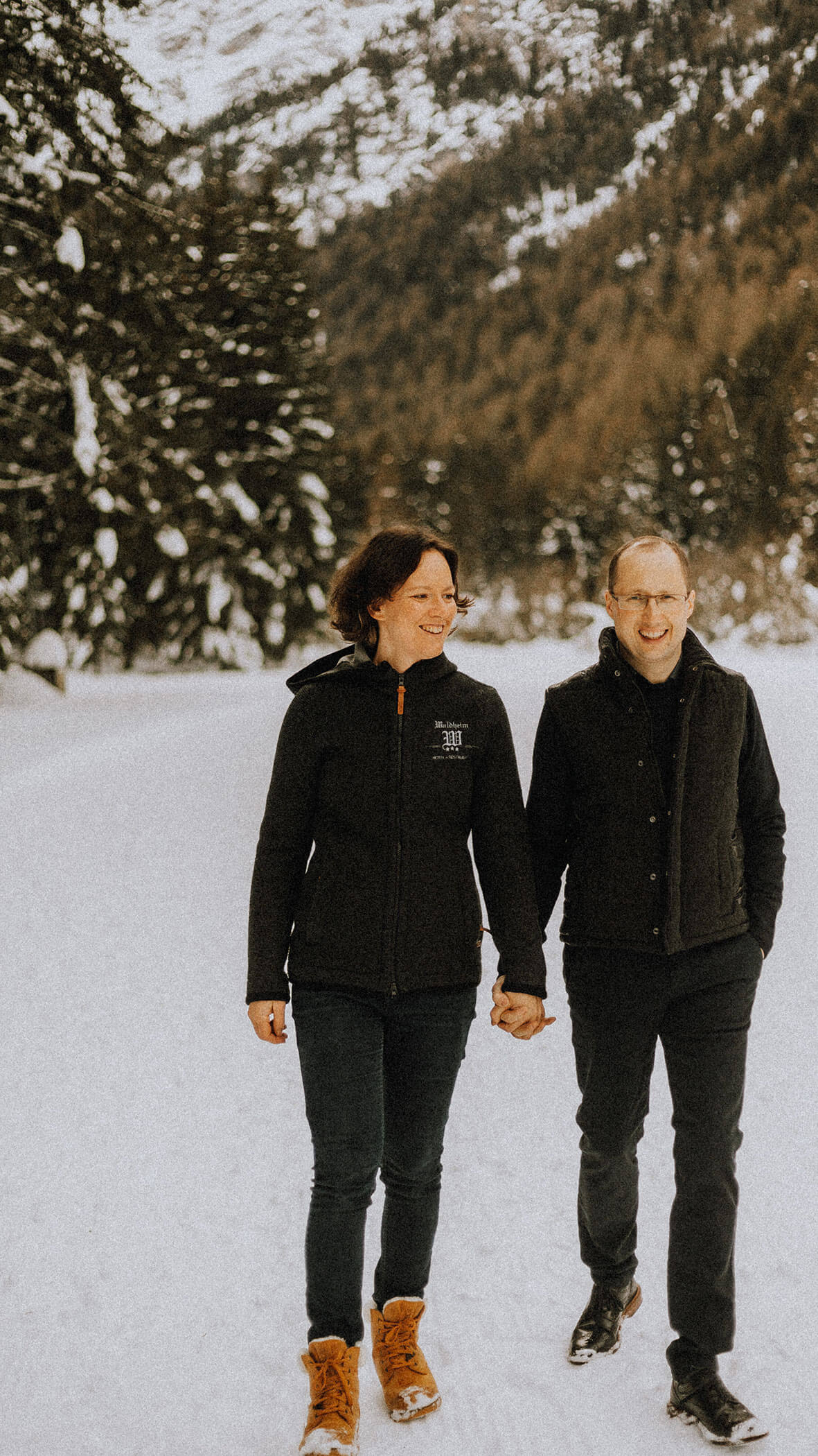 Die Gastgeber vom Hotel Waldheim