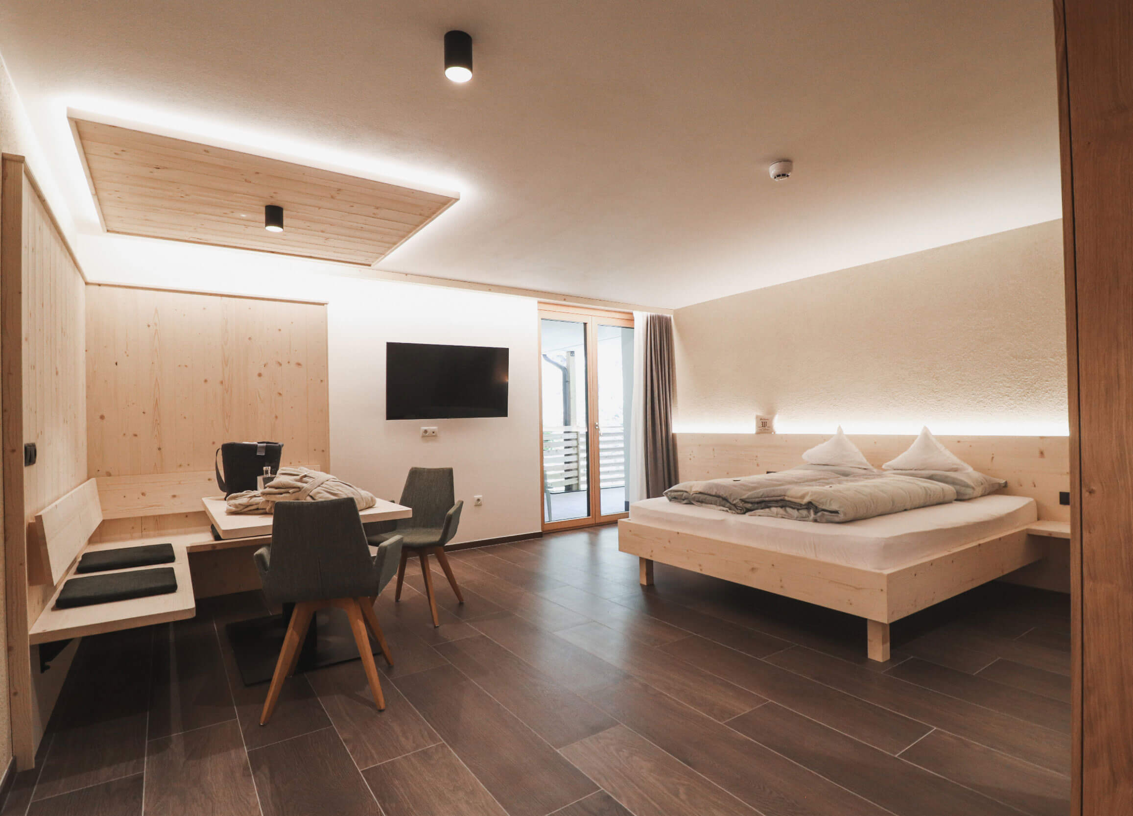 Unsere Familiensuite - Innenansicht  - Hotel Restaurant Waldheim